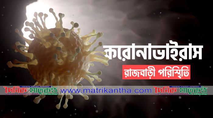 রাজবাড়ী জেলায় করোনা আক্রান্তের সংখ্যা ২হাজার ৭শত ছাড়িয়ে গেল